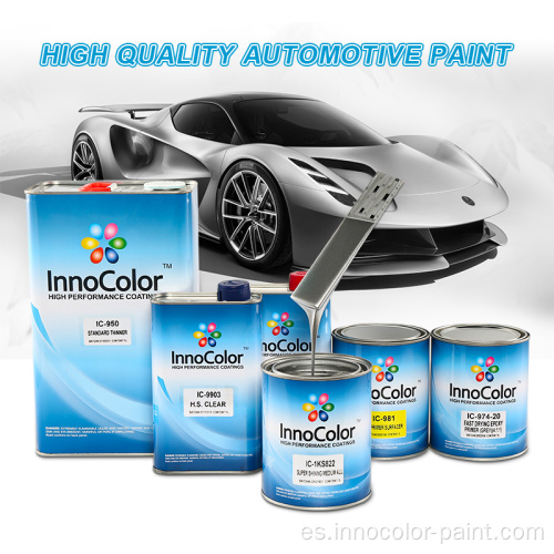Fórmulas completas excelentes pintura de automóvil de rendimiento para reparación
